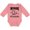 Mauve, variant on Inktastic Nurse in Training Nursing Gift Girls Long Sleeve Baby Bodysuit