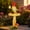 Mushroom Gnome With Lantern, variant on Metal Gnome Garden Decor with Bee and Ladybug - Set of 2 Outdoor Yard Statues for Lawn Patio Christmas Thanksgiving Holiday