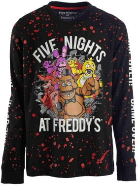 Five Nights At Freddy S Boys Shirts Tops Walmart Com - neon pink animal hoodie roblox