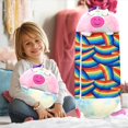 thumbnail image 4 of Saco de dormir para niños pequeños Saco de dormir 2 en 1 suave y esponjoso con almohada para niñas y niños jugando a dormir Negro M Sincero Electrónica, 4 of 5
