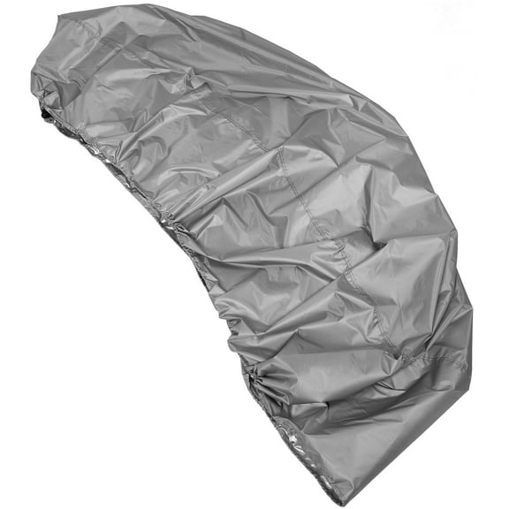 LITINKIMI Boat Windshield Cover Grey Waterproof Polyester for Winter Protection 1Pcs