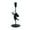 Black, variant on Cheapark Tall Iron Metal Candlestick - Elegant Stable Base Wedding Home Gift Decor For Dining Table Mantel Christmas Valentine's D ay Romantic