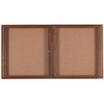 thumbnail image 1 of Aarco Products WBC3672R Enclosed Bulletin Board - Walnut, 1 of 6