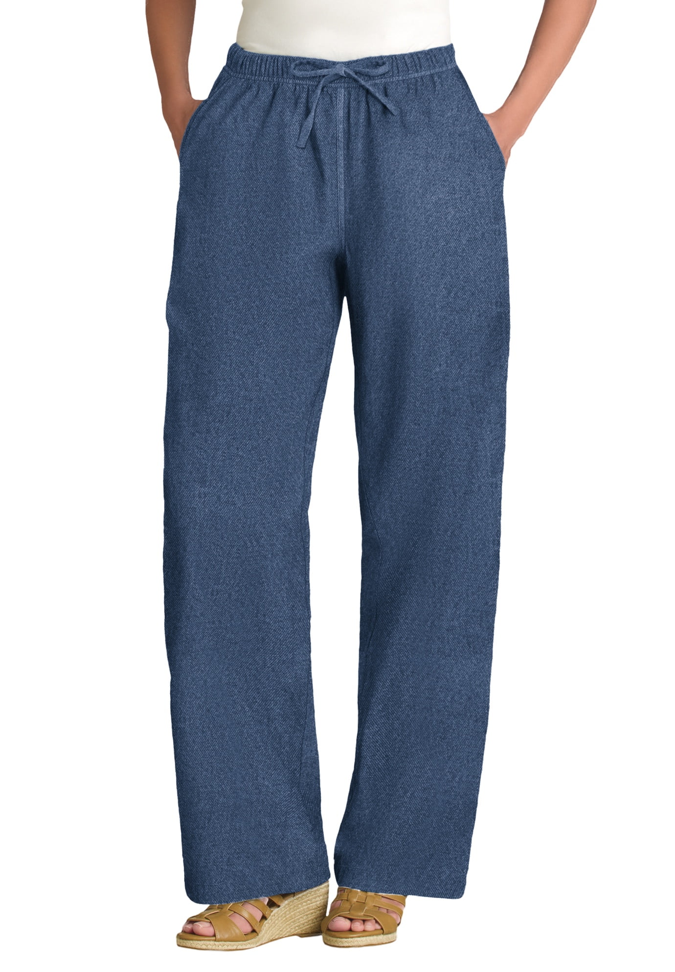 walmart plus size pull on jeans