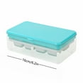 Silicone Ice Tray Ice Cube Food Grade Ice Container Ice Storage Box