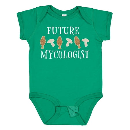 

Inktastic Future Mycologist- Mushrooms and Morels Gift Baby Boy or Baby Girl Bodysuit