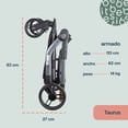thumbnail image 4 of Carriola para bebe y Portabebe para auto - Asiento Giratorio 360º - Hasta 4 Años o 15 kg, 4 of 9