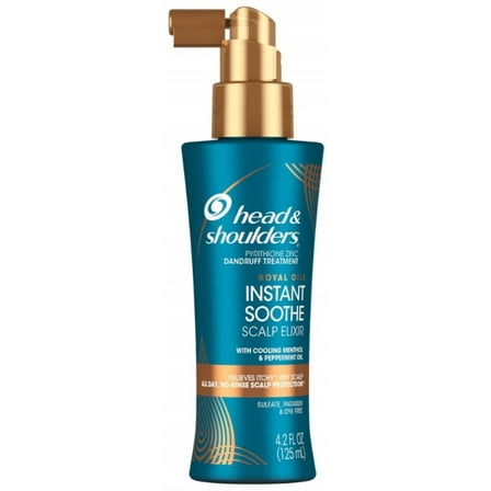 Head & Shoulders Royal Oils Instant Soothe Scalp Elixir 4.2 oz (Pack of 3)