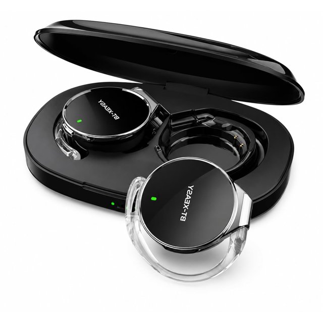 Auriculares inalámbricos de oído abierto BEVCEFCC con gancho para la oreja, Bluetooth 5.4, conexión simultánea a dos dispositivos, diseño de clip, ligeros para deporte, running y gimnasio