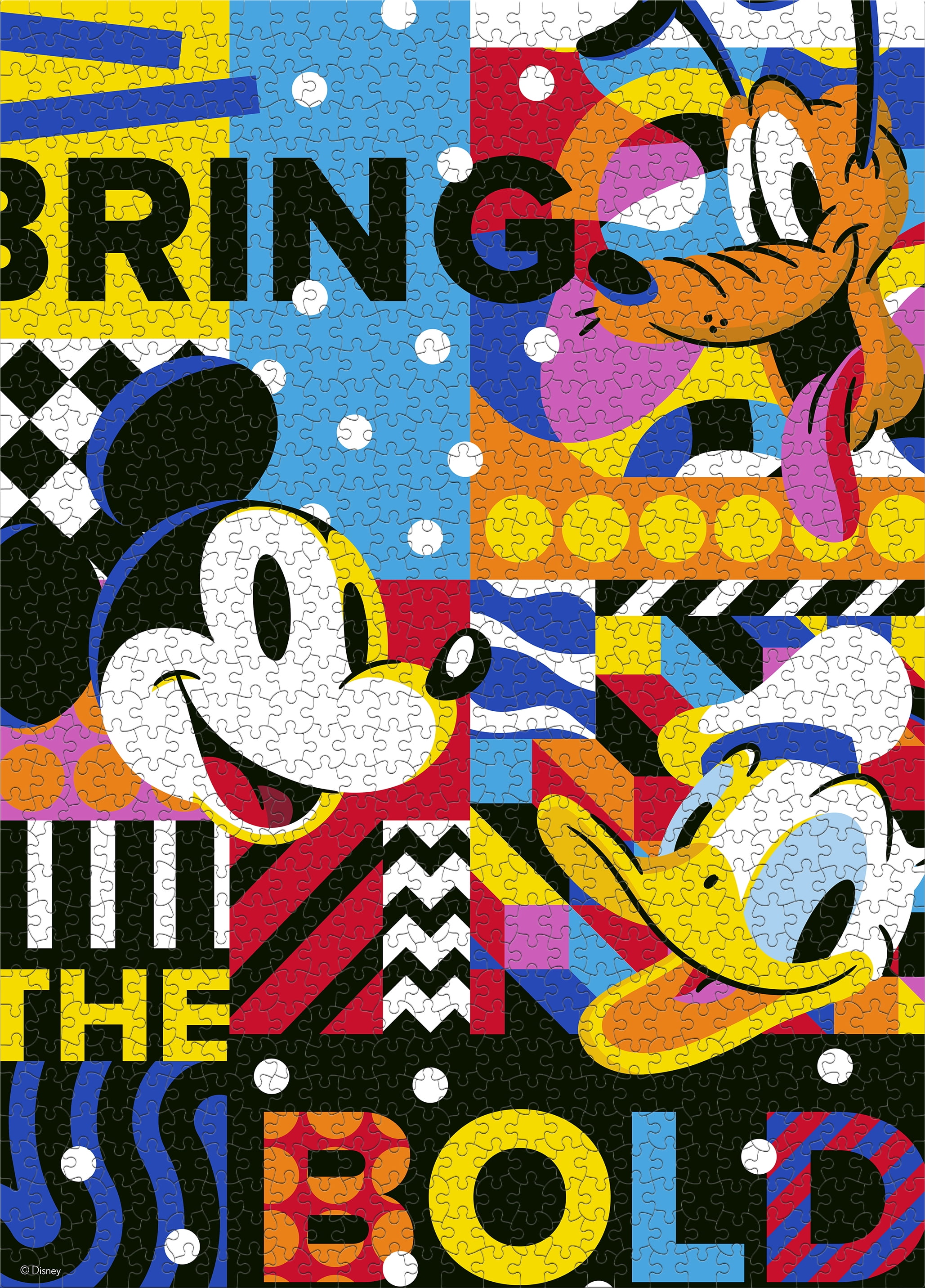 Ceaco Bring the Bold 1000 Piece Interlocking Jigsaw Puzzle