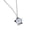 White, variant on Star Shaped Necklace Sturdy Alloy Jewelry Adjustable Chain for Women Gift Giving Everyday Styles