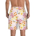 thumbnail image 3 of Naloa Colorful Floral Men's Beach Shorts, Surfing shorts, Swim trunks, Quick Dry Swim Trunks for Surfing Beach Fun - 3X-Large, 3 of 9