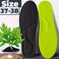 thumbnail image 1 of Plantillas deportivas para hombre y mujer, zapatos de masaje 5D, desodorante suave, transpirable, cojín absorbente de golpes, plantillas para correr,, 1 of 5