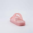 thumbnail image 4 of Cushionaire Pool Slides For Women Waterproof Double Buckle Adjustable Slip-On Womens Sandals For Beach Shower Casual Wear, 4 of 25