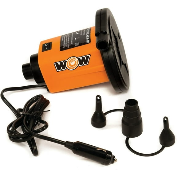 Electric Air Inflator, Air Pumps for Inflatables, Towables and Others, Comes with DC Power Adapter and Cord, 1.0 PSI