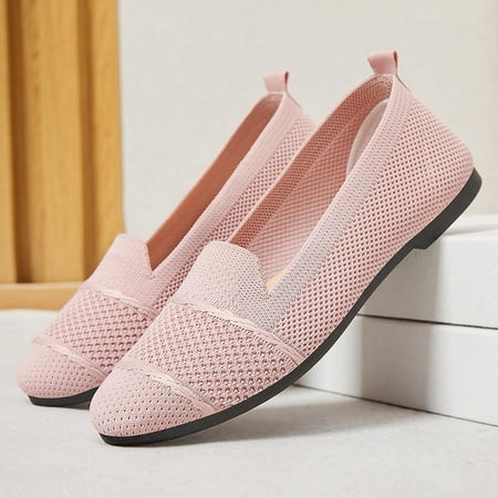 Women s round toe flat shoes  women s breathable mesh flat shoes  comfortable flat shoes  formal flat shoes  single person office shoes  casual shoes  women s casual shoes