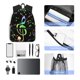 thumbnail image 4 of Easygdp Music Notes Mochila Casual para Portátil, Mochila para Escuela, Viajes, Negocios, 4 of 6