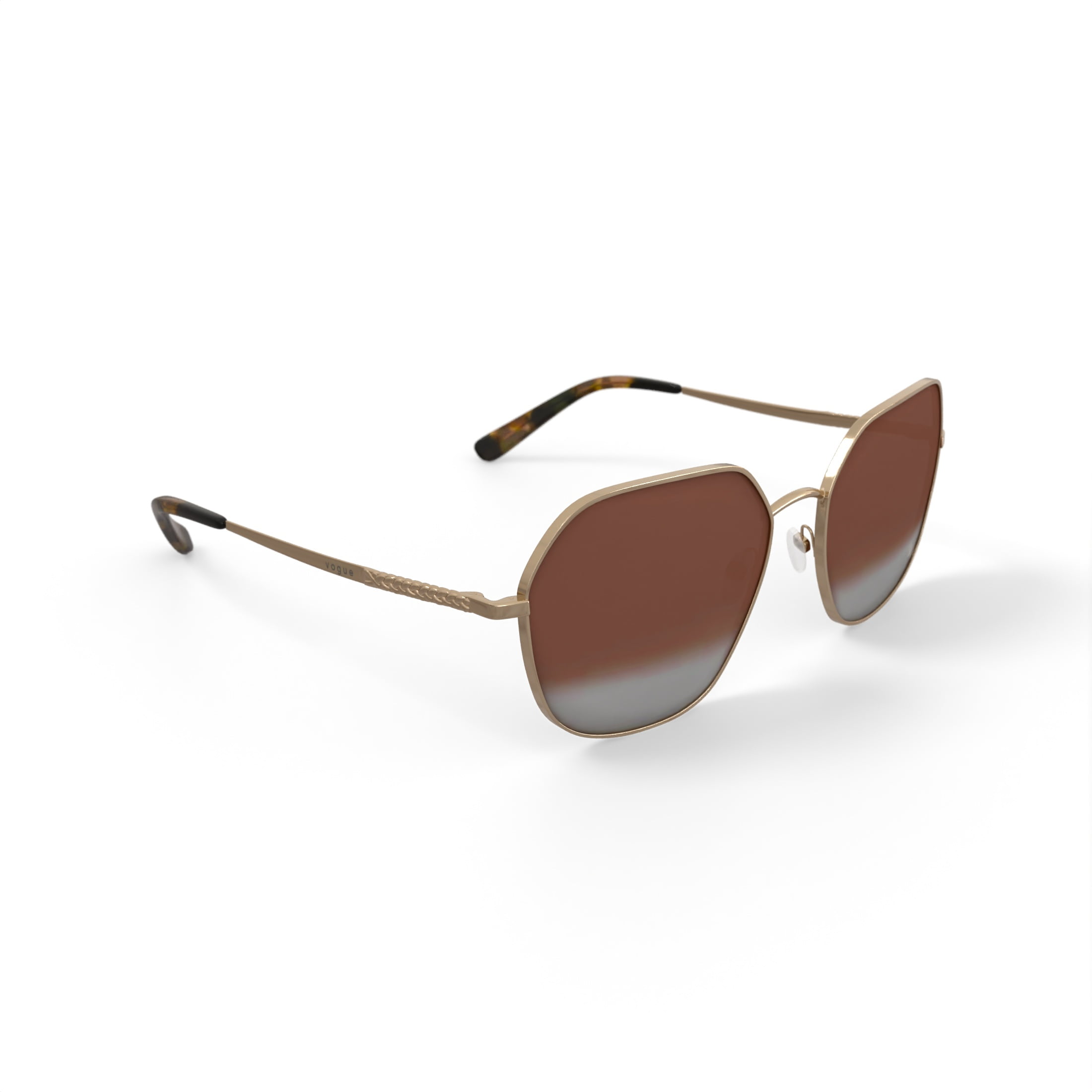 Sean John Men's Rx'able Fashion Sunglasses, SJMOS1010, Clear Crystal, 58-18-150, with Case