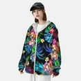 thumbnail image 5 of Haiem Colorful Flowers UPF 50+ Fishing Shirts for Men Long Sleeve UV Sun Protection Hoodie Non-Mask Outdoor Hiking Shirts, 5 of 9