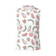 thumbnail image 6 of Picia Fruit mens Cotton Tank Undershirts , Moisture-wicking Ribbed Tanks, Lightweight Cotton Tank Undershirts-Medium, 6 of 8