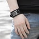thumbnail image 3 of para Hombre de Cuerda Cuero Brazalete - De cuero Pta Cuero Sunnimix Pulseras anchas de puño, 3 of 8