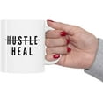 thumbnail image 4 of Heal over Hustle Self Development Coffee Mug 11 oz or 15 oz (11 oz), 4 of 5