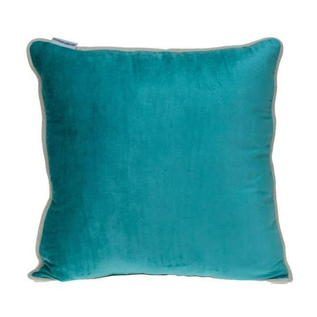Parkland Collection PILL21220P Maia Transitional Aqua Carré Coussin