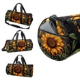 thumbnail image 3 of Sunflower Large Capacity Sports Bag with Interior Zipper Pocket, 17.7 Inches - Swim Bag, Duffle Bag, Dance Bag, Travel Tote Included, 3 of 6