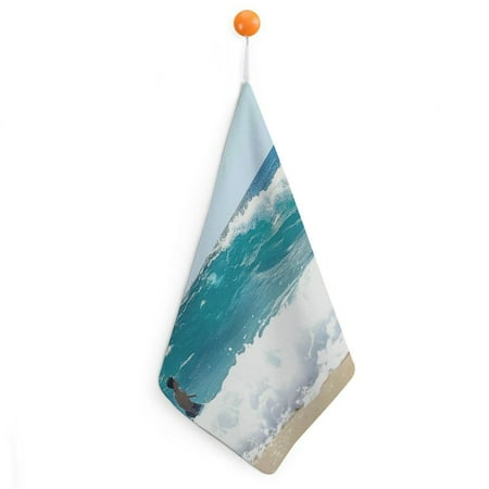 

Patifu Surfboard Hand Drying Towels with Loop Ultra-Fine Fiber Kitchen Accessories 6 Pack 11.8x11.8in 1pcs