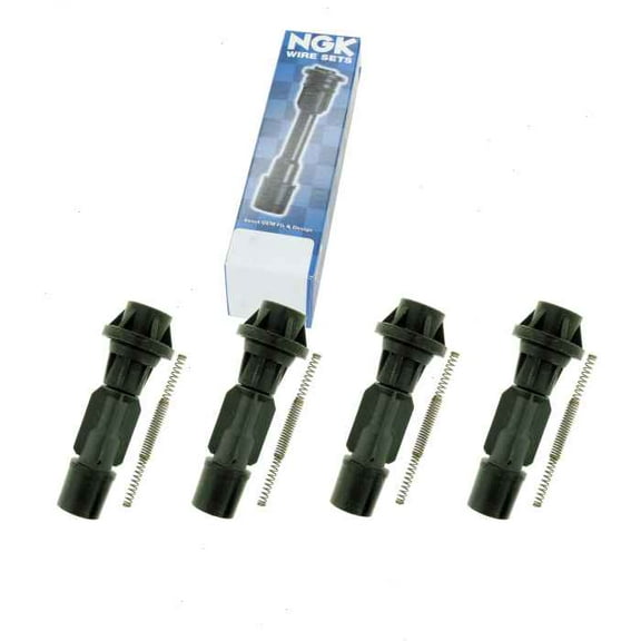 4 pc NGK Ignition Coil Boots compatible with Mazda 6 2.3L 2.5L L4 2006-2013