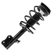 Detroit Axle - Front Left Strut for 2007-2012 Nissan Sentra, Strut with Coil Spring Assembly 2007 2008 2009 2010 2011 2012 Replacement