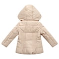 thumbnail image 2 of Girls' Padded Jacket with Rosette Accents RH0908, 2 of 2