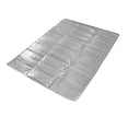 thumbnail image 4 of Almohadilla de espuma de papel de aluminio de doble cara para exteriores, colchón térmico para dormir de papel de aluminio, estera de Camping plegable, 4 of 8