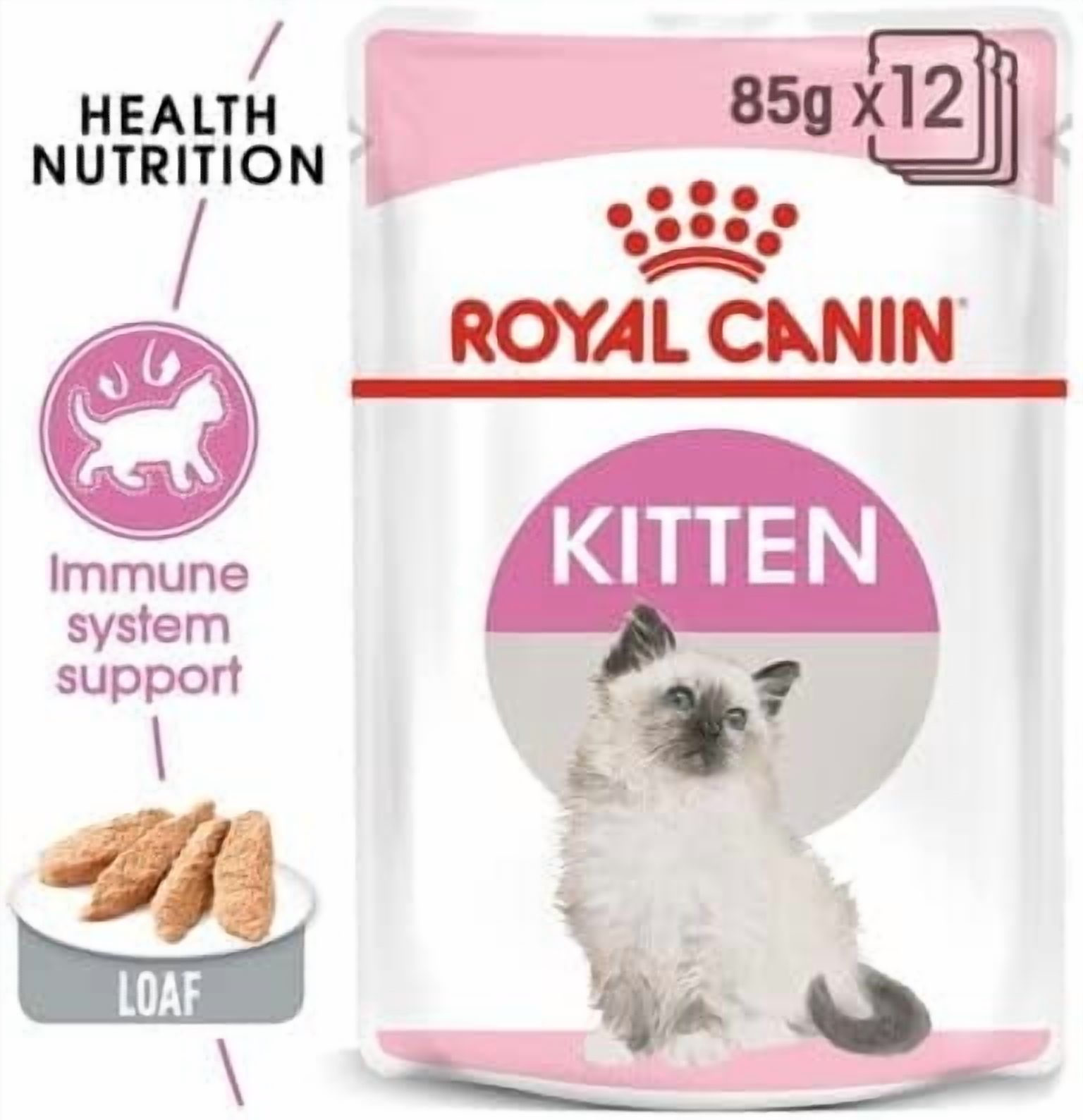 Royal Canin Kitten Wet Food in Loaf 12x85g