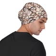 thumbnail image 4 of Naloa Brown Sloth Soft Beanie Hat, Knit Beanie Daily Beanie in Fine Knit for Women Men Winter Travel, Outdoor, 4 of 7