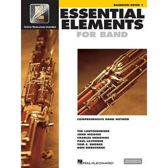 Pre-Owned Essential Elements for Band - Bassoon Book 1 with Eei Book/Online Media [With CDROM] (Paperback) 0634003135 9780634003134