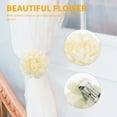 thumbnail image 3 of 2 unidades de hebillas florales para cortinas, clips florales, sujetacortinas, abrazaderas para cortinas, 3 of 8