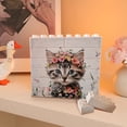 thumbnail image 3 of Cute Flower Cat Novelty Decorative Sign/Plaque Desk Decor Funny Bedroom Decor for Table Shelf Decor Funny Office Decor Birthday Christmas Boss Day Gifts, 3 of 6