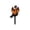 Spooky Halloween Dragon Stake Light#, variant on Garden Stake Corgi Solar Light,17.72 inch Handcrafted Resin Puppy Statue, Waterproof Solar LED Decor Light for Lawn Patio Walkway Outdoor Space