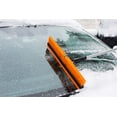 thumbnail image 4 of BirdRock Home Snow Moover 46" Extendable Snow Brush with Squeegee & Ice Scraper | Foam Grip | T-Shape Auto Snow Brush | Auto Ice Scraper | Car Truck SUV, 4 of 9