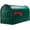 Green, variant on Gibraltar Mailboxes Elite Large Capacity Galvanized Steel White, Post-Mount Mailbox, E1600W00