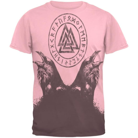 Huginn and Muninn Odin's Ravens Mens T Shirt