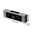 thumbnail image 4 of Digital Digital Angle Finder, Rechargable Digital Angle Gauge, Wood Working Tools and Assecories, Cube Inclinometer with Backlight, Fast & Precise Multifunctional Measuring Device, 4 of 7
