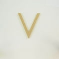 thumbnail image 2 of Package of 1, 10 Inch X 1/2" Thickness MDF Letter V in The Century Gothic Font, Thick, Upper Case for Art & Craft Project, Made in USA, 2 of 4