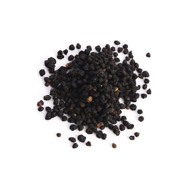Organic Dried Elderberries 4 oz Whole Dry Black Elderberry Wild