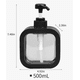 thumbnail image 2 of 3  Xtellar Dispensadores De Baño - Jabón Y Champú Color Negro, 2 of 3
