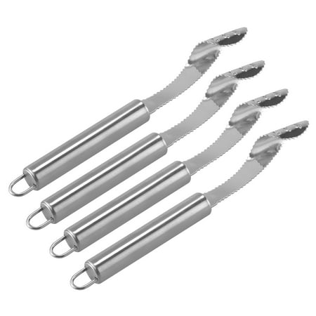 

4PCS Jalapeno Pepper Corer Stainless Steel Chili Grip Jalapeno Corer Core Deseeder for Jalapenos Chilis Peppers