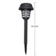 thumbnail image 2 of 2PCS Mosquito Repellent Killer Lamp Solar Powered Outdoor Garden LEDs Light, 2 of 5