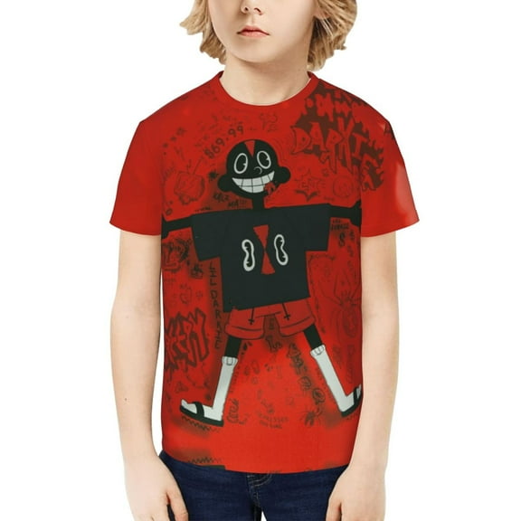 Lil Darkie Kids T-Shirt 3d Printed Graphic T-Shirts Boys And Girls Short Sleeve Shirts For Youth Kids X-Small