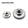 thumbnail image 4 of Lefu 2Pcs M10M14 Filetage de Remplacement Angle Meuleuse Bride Écrou Ensemble Outils pour Outil Électrique, 4 of 9